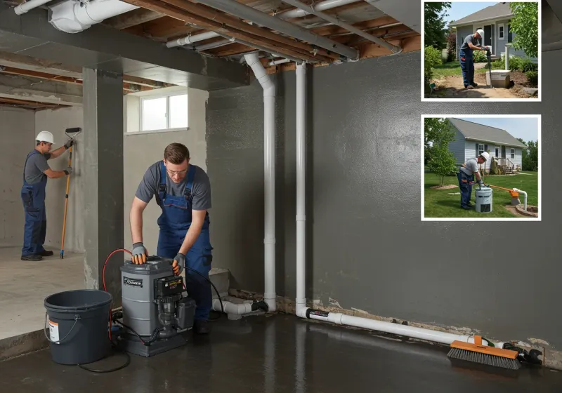 Basement Waterproofing and Flood Prevention process in Marshall, VA